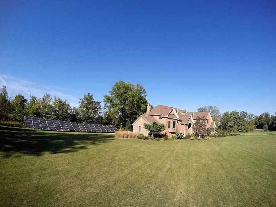Ground mounted solar panels | Ashtabula | Ohio | Yellowlite