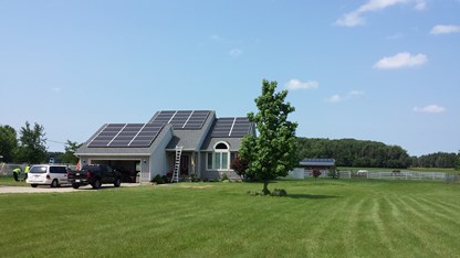 New London, Ohio Man Proud To Go Solar!