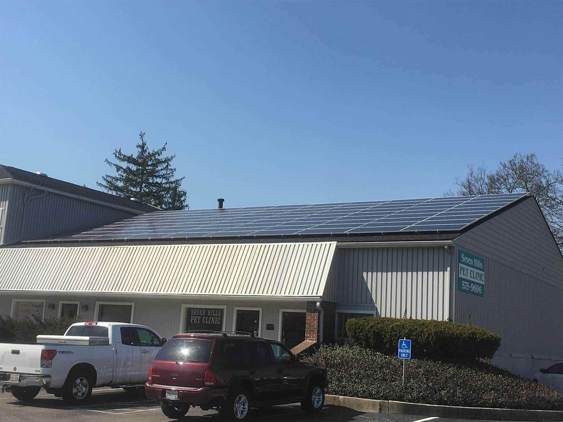 Solar Panels installed on Rooftop in Loveland Ohio | Yellowlite Ohio
