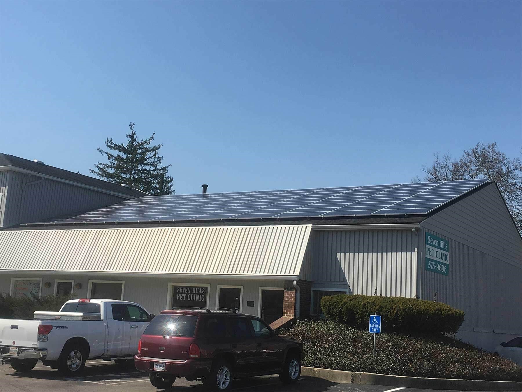 Solar Panels installed on Rooftop in Loveland Ohio | Yellowlite Ohio