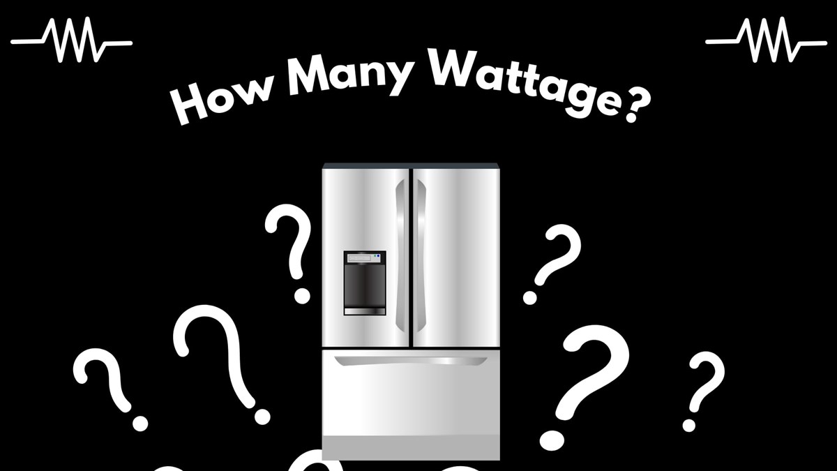 How many watts does a refrigerator use? Explained! YellowLite