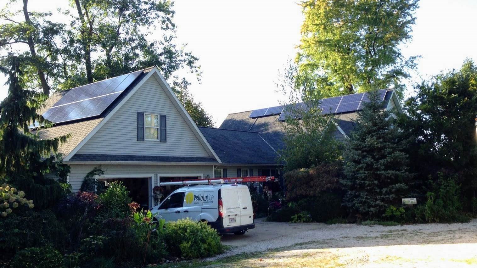 Solar Panel Installed in Madison Ohio | Yellowlite Solar Panels