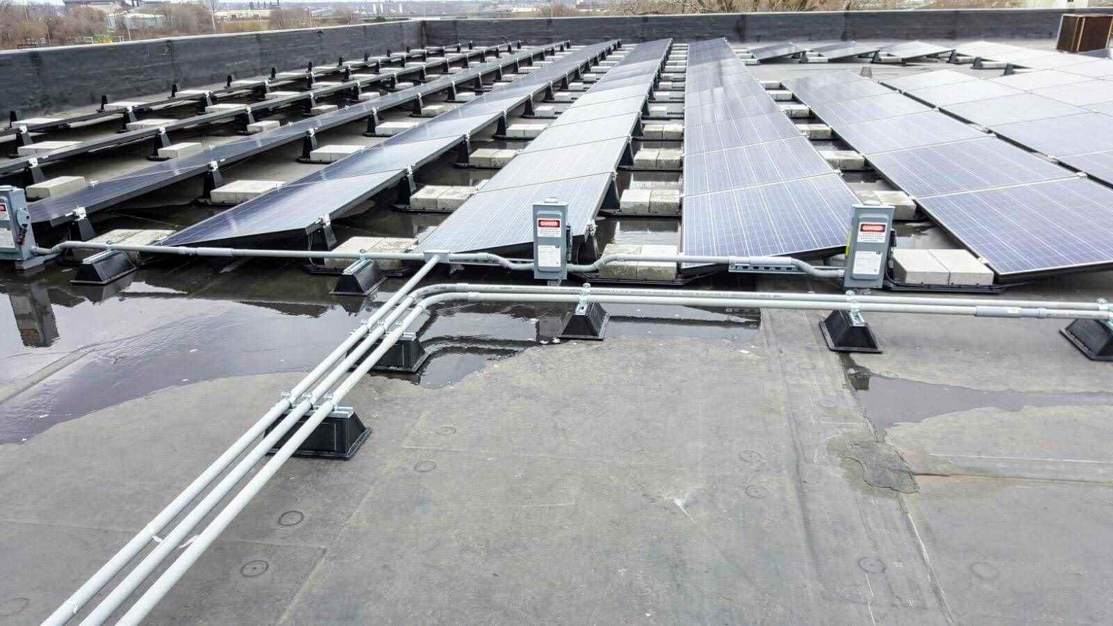 Rooftop Solar Installation in Cleveland Ohio | Yellowlite