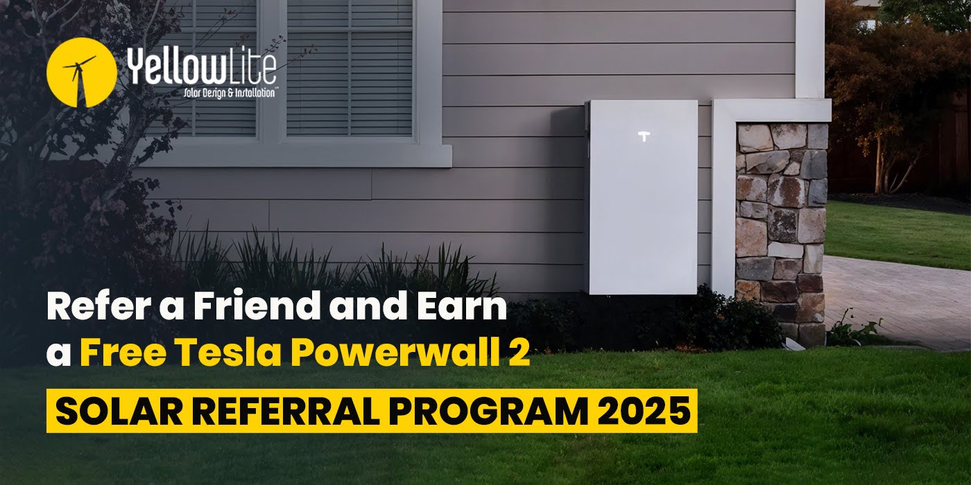 Refer a Friend and Earn a Free Tesla Powerwall 2 : Solar Referral Program 2025