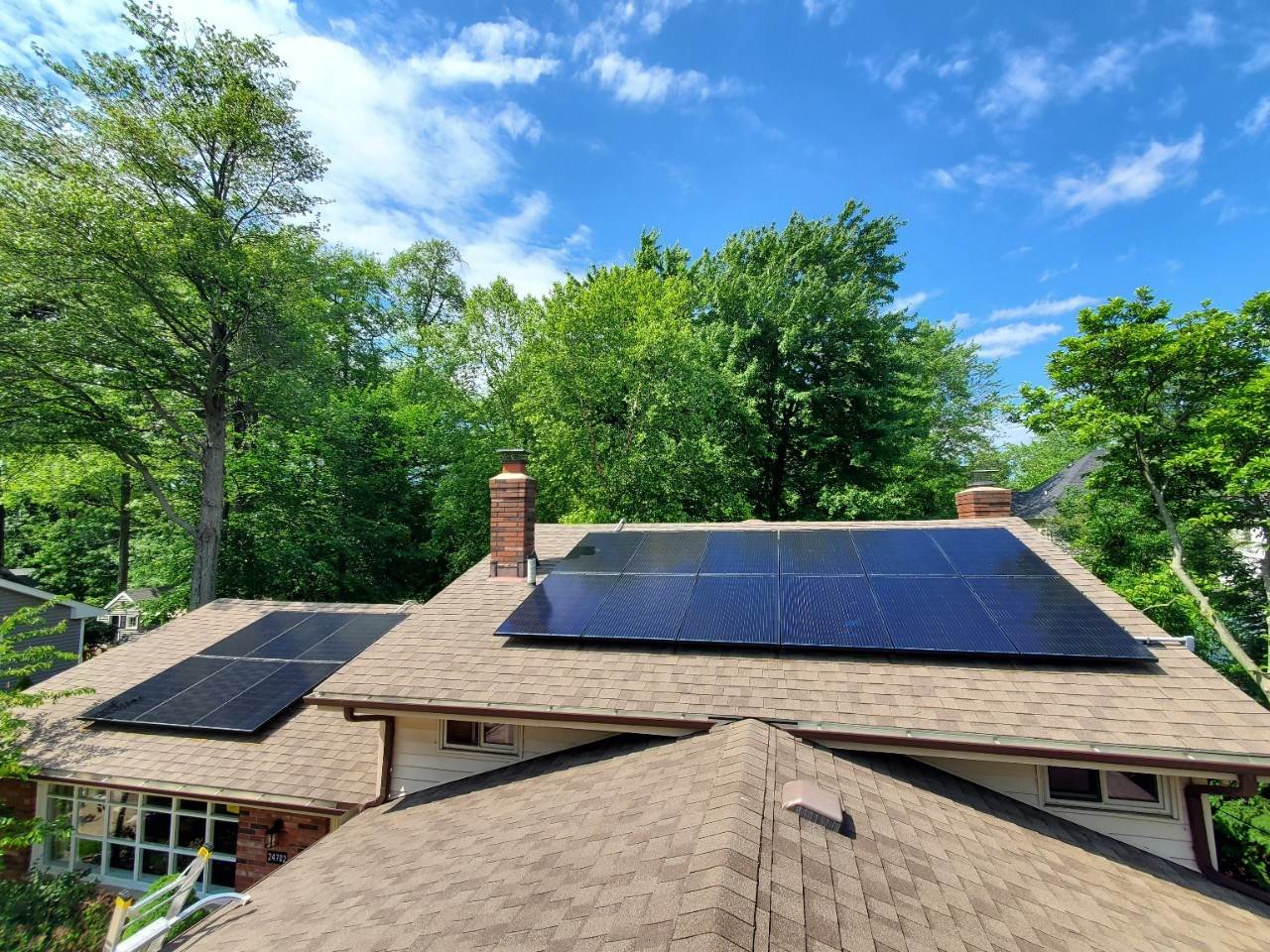 Bay Village Ohio Residential Solar Installation