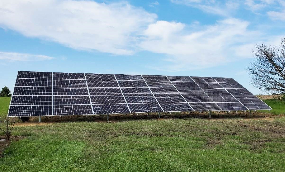Ground mounted solar panels | Manhattan | Illinois | Yellowlite 