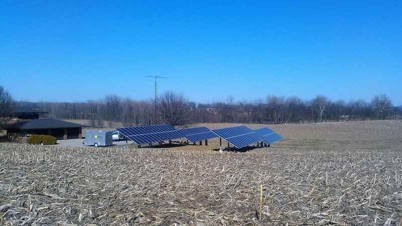 Ground mounted solar panels by Mechanicsburg | Ohio | Yellowlite