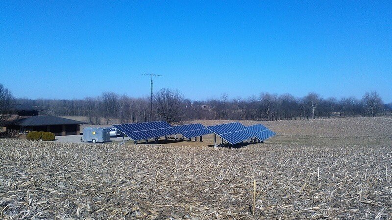 Ground mounted solar panels by Mechanicsburg | Ohio | Yellowlite
