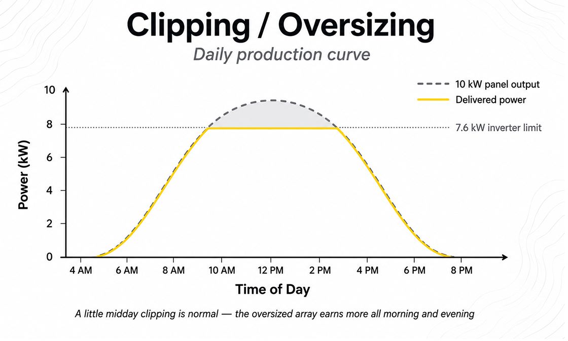 Clipping Oversizing