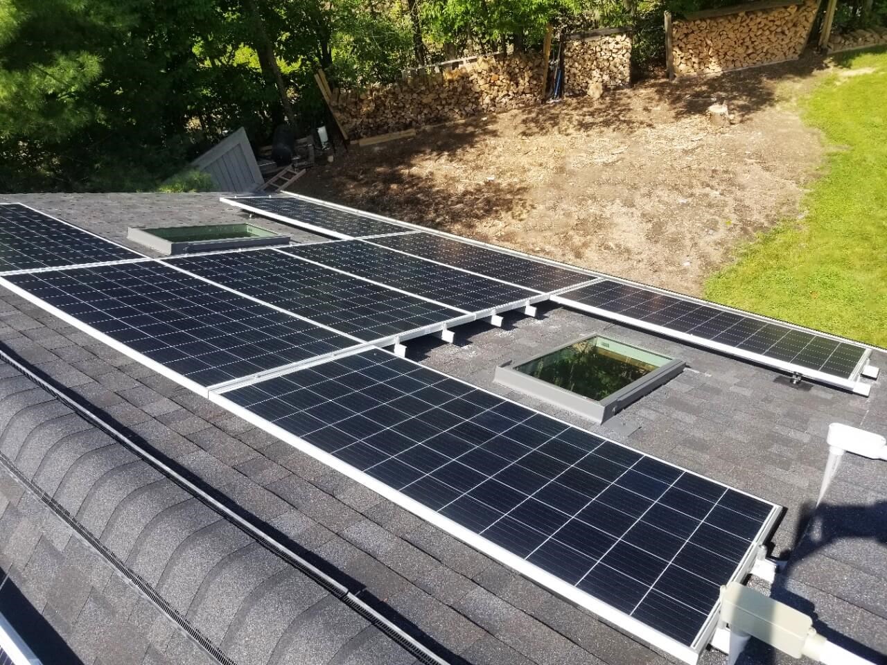 Roof mount solar panel | Ohio 