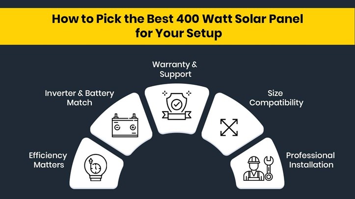 best 400 watt solar panel