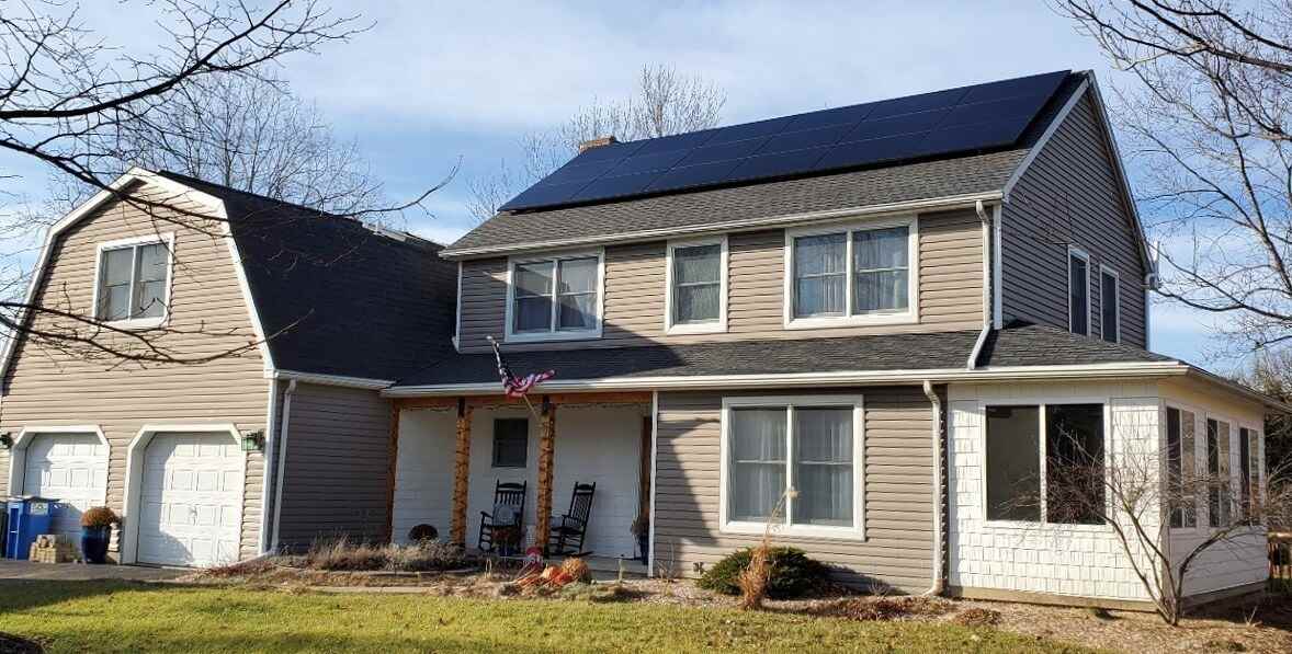 Roof mount solar panel | Findlay Ohio 