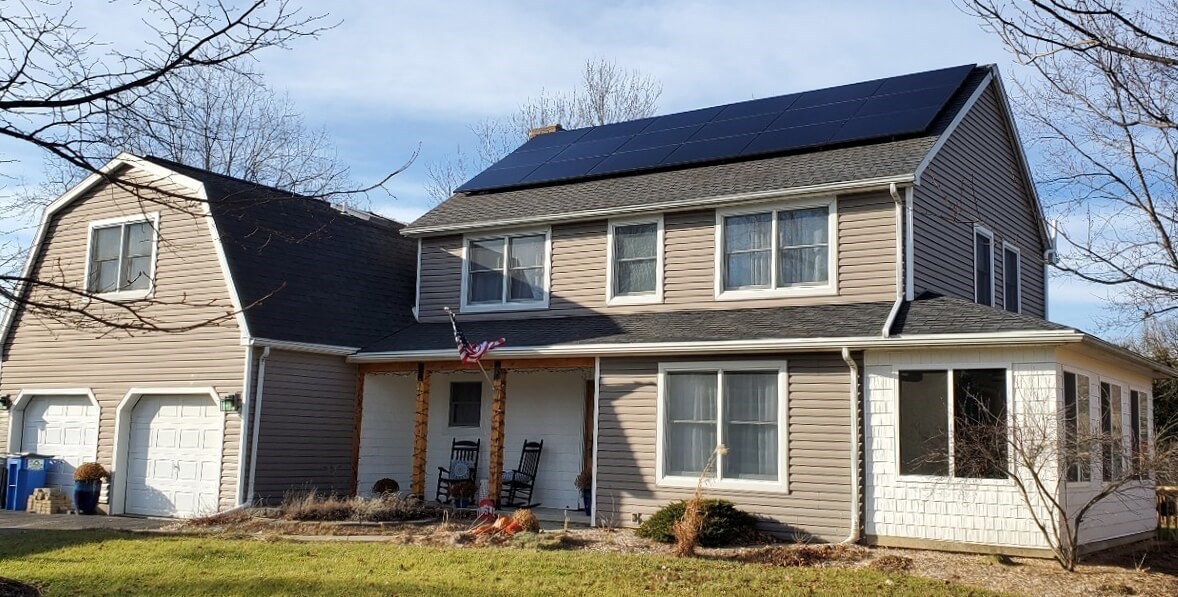 Roof mount solar panel | Findlay Ohio 