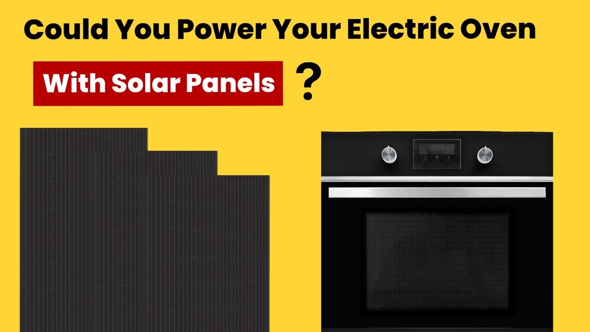 How Much Energy Does Your Electric Oven Use, And Could You Power it