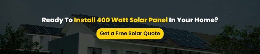 install 400 watt solar panel