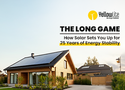 The Long Game: How Solar Sets You Up for 25 Years of Energy Stability