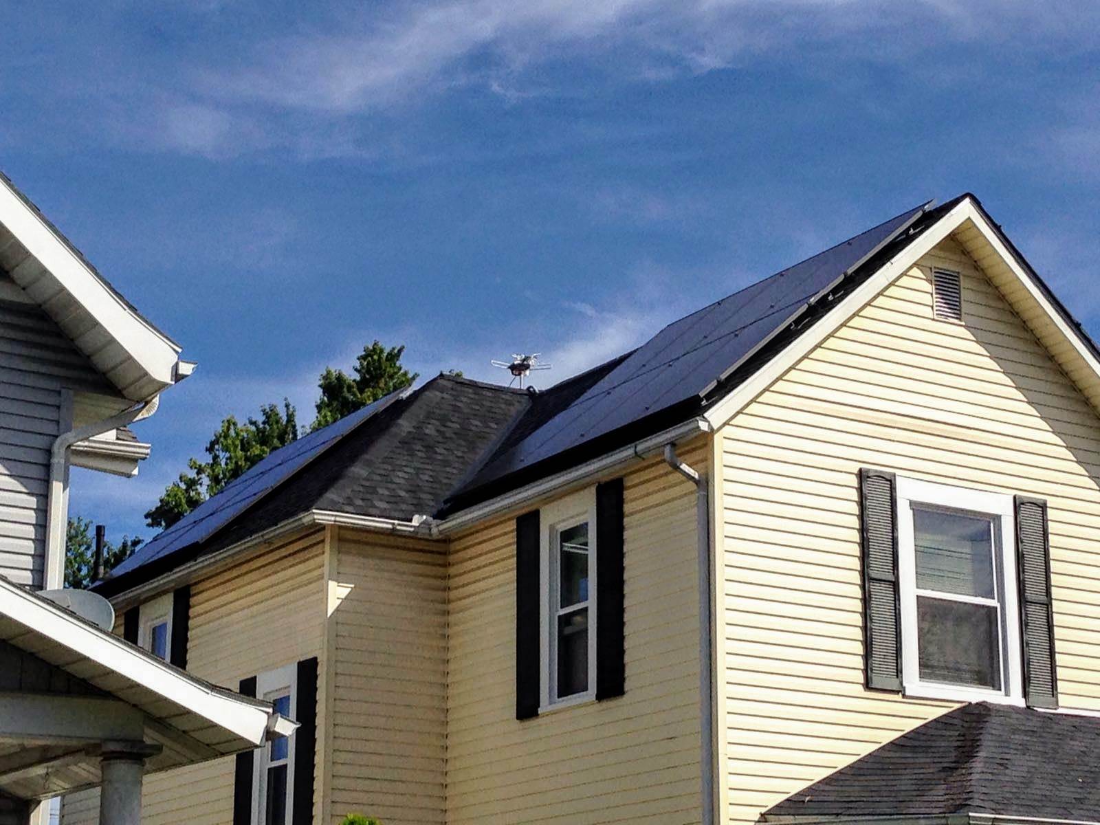 Marion Residential Solar Roof Installation
