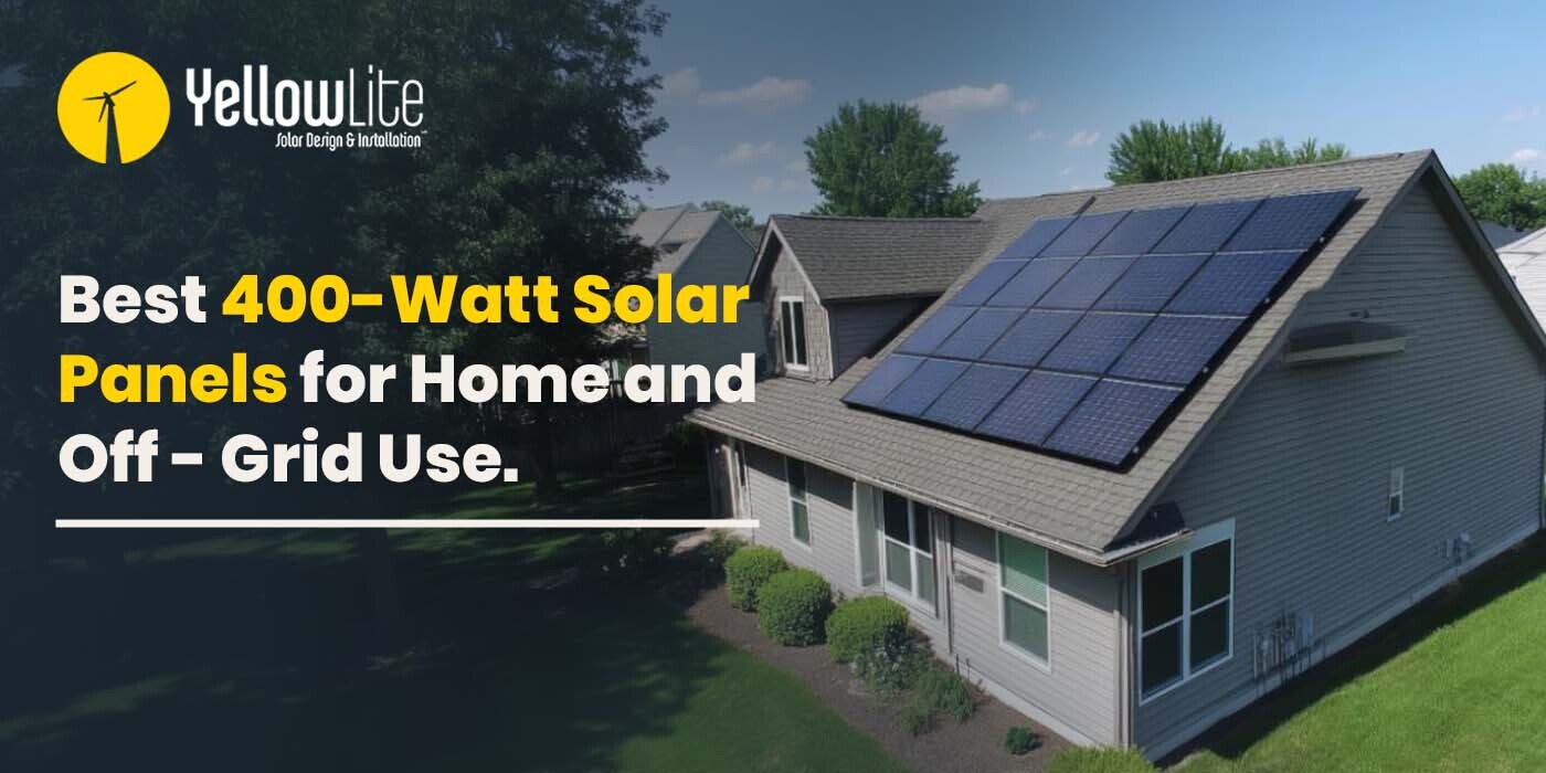 Best 400-Watt Solar Panels for Home and Off-Grid Use