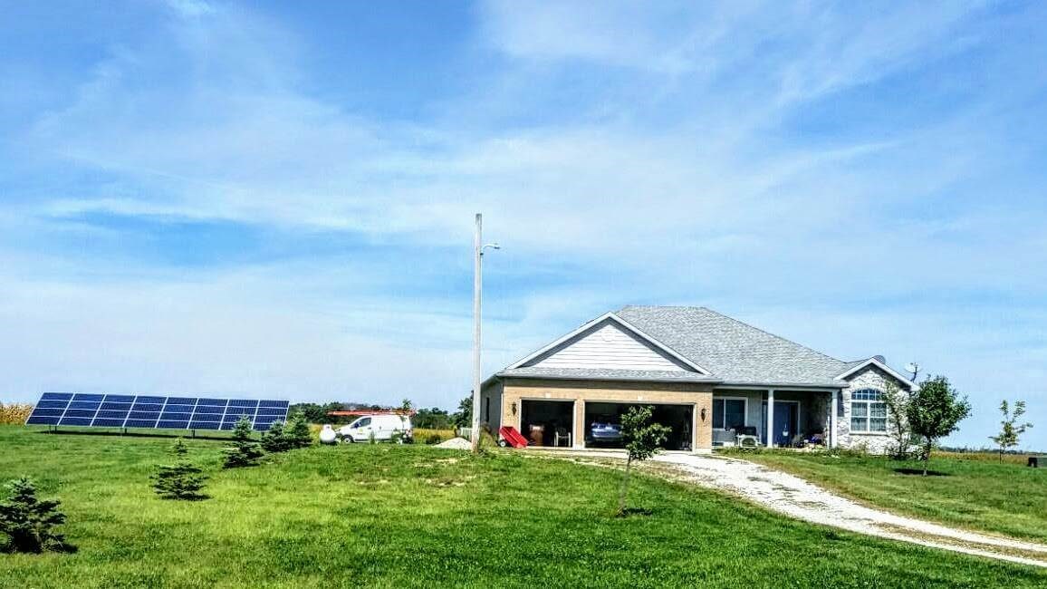 Solar panels Ground mounted  | El Dorado | Ohio | Yellowlite